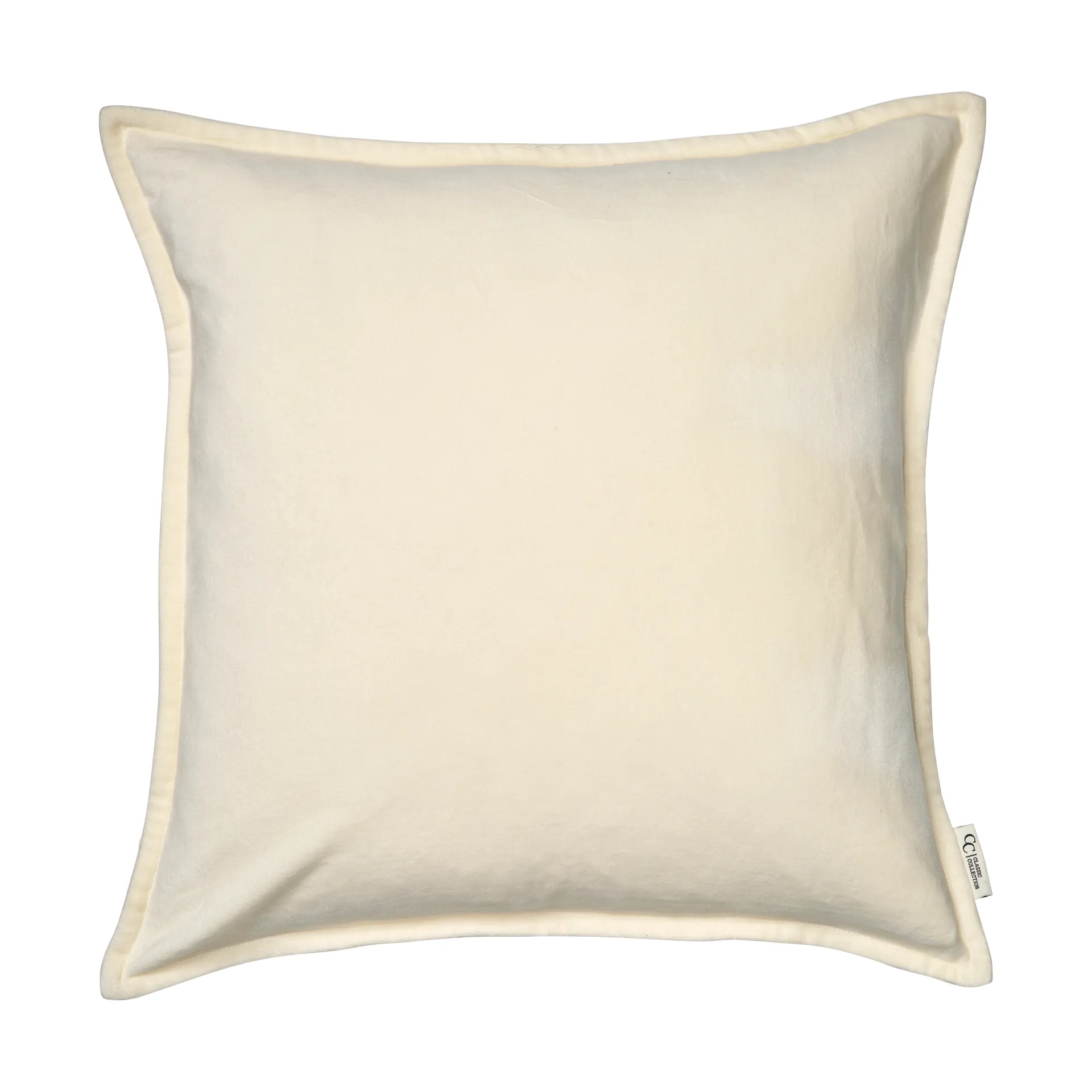 Classic Velvet capa de almofada 50x50 cm, Branco Classic Collection