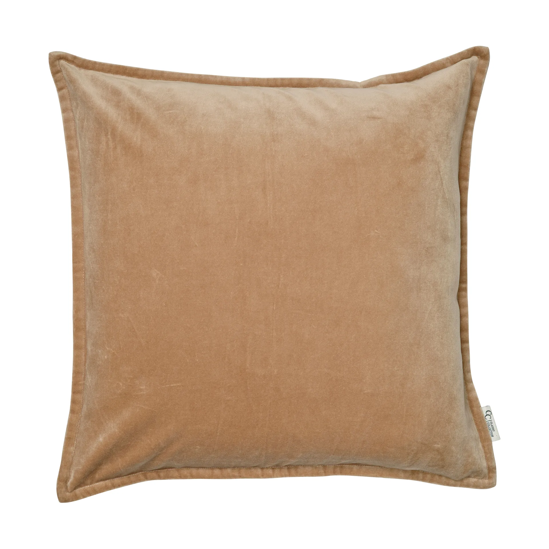 Classic Velvet capa de almofada 50x50 cm, Castanho Classic Collection