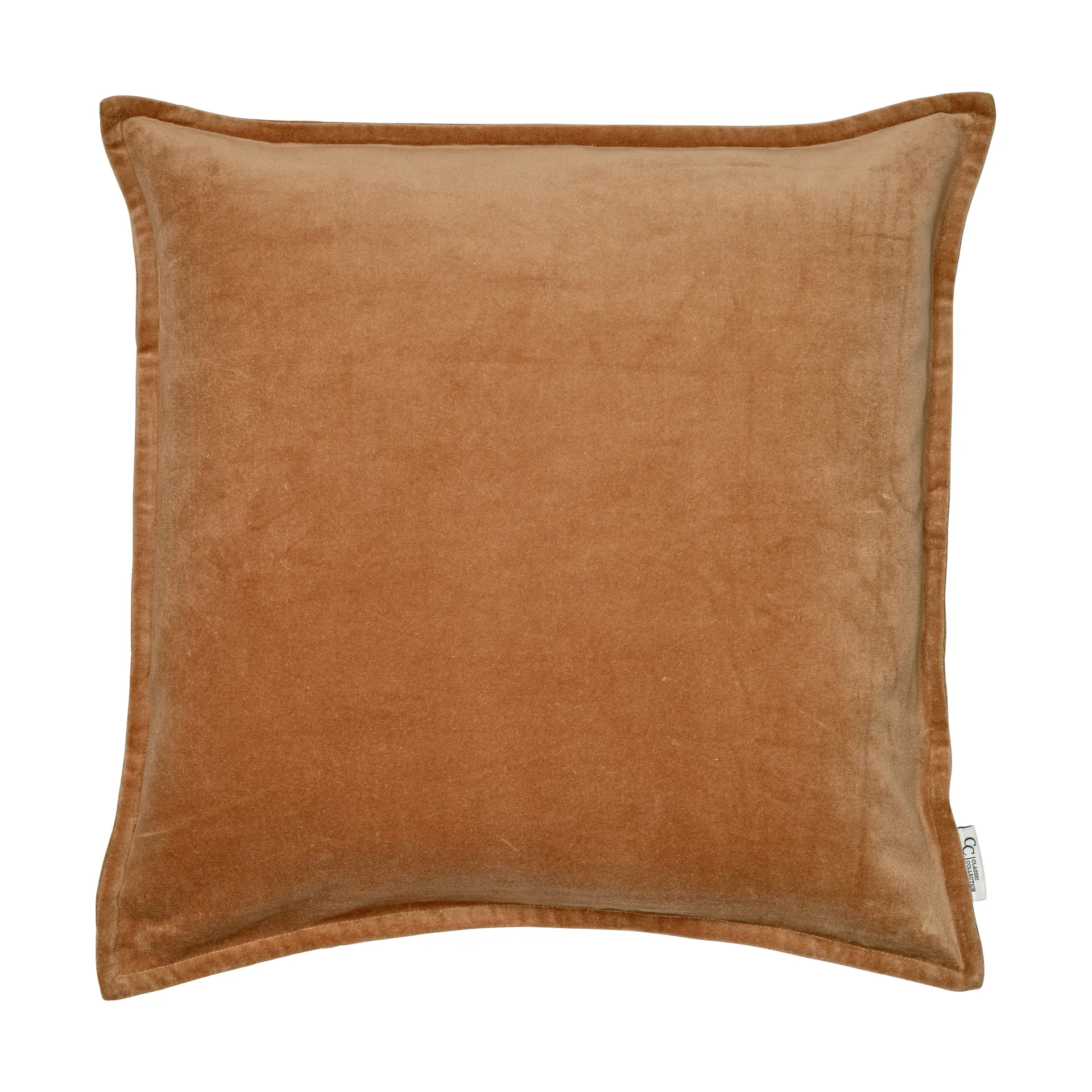 Classic Velvet capa de almofada 50x50 cm, Castanho Classic Collection