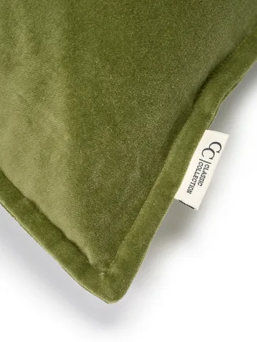 Classic Velvet capa de almofada 50x50 cm - Verde - Classic Collection