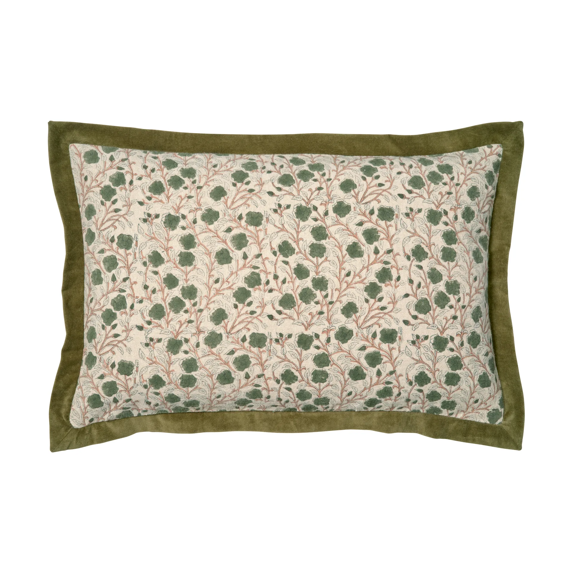 Daisy capa de almofada 40x60 cm, Verde Classic Collection