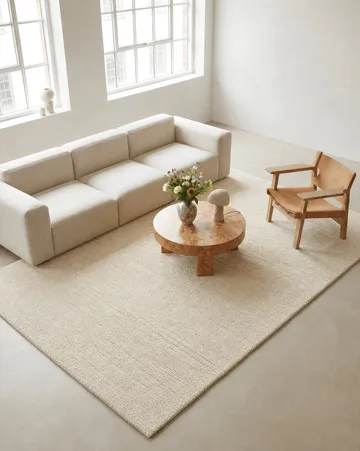 Dune tapete de lã - Ivory, 250x350 cm - Classic Collection
