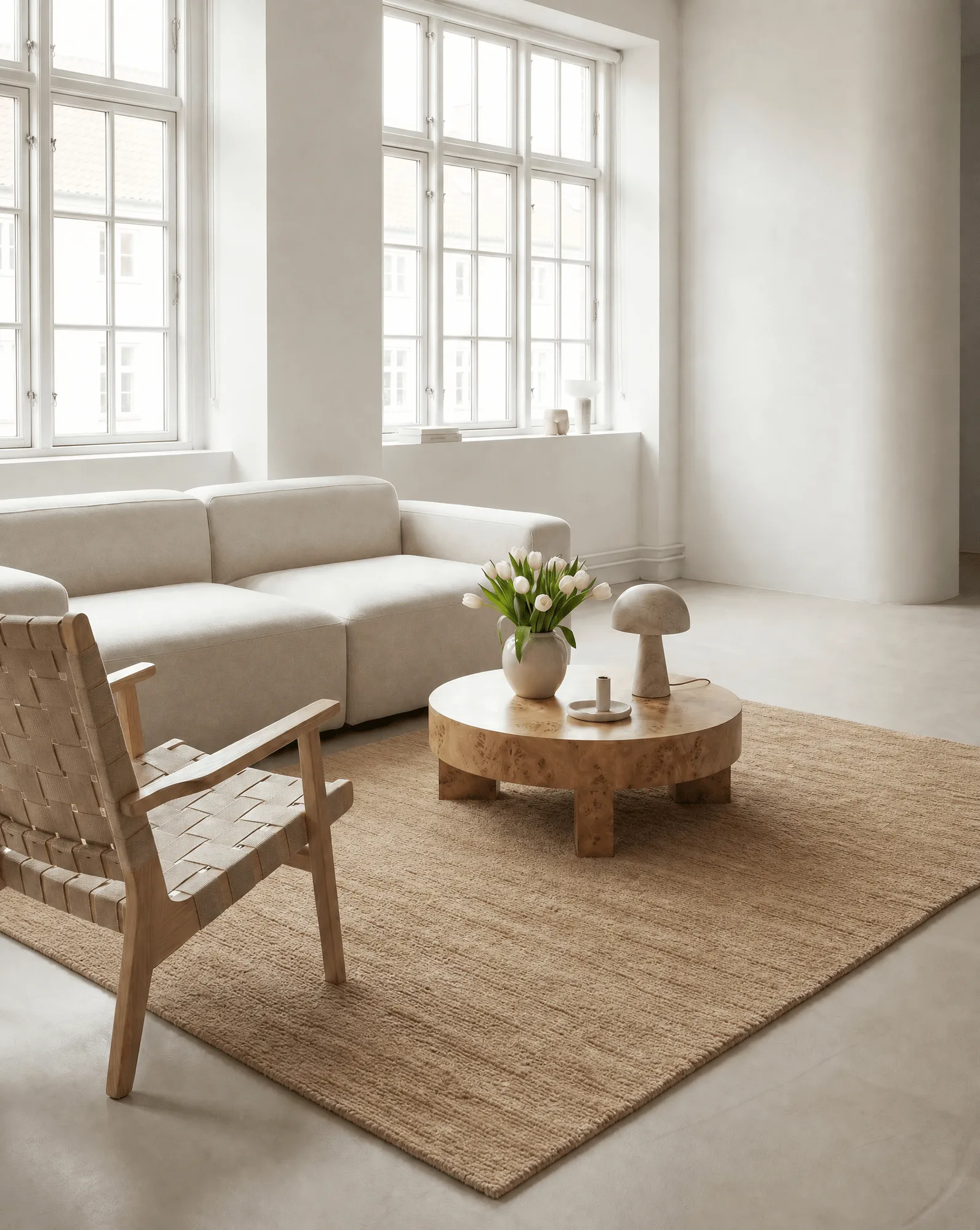 Dune tapete de lã, Wheat, 250x350 cm Classic Collection