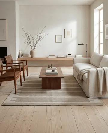 Falsterbo tapete de lã - Bege, 200x300 cm - Classic Collection