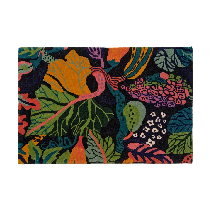 Heritage Garden tapete de porta 60x90 cm - Black-multi - Classic Collection