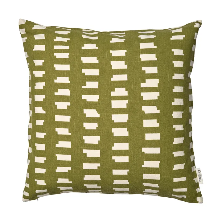 Ikat Block capa de almofada 50x50 cm - Verde - Classic Collection