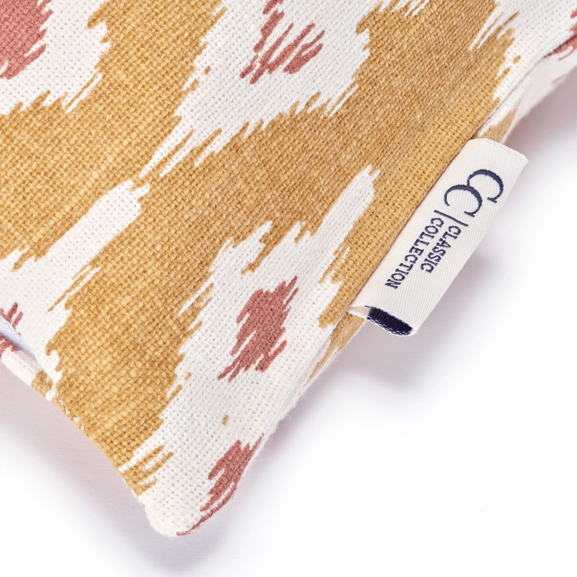 Ikat Diamond capa de almofada 50x50 cm, Amarelo Classic Collection