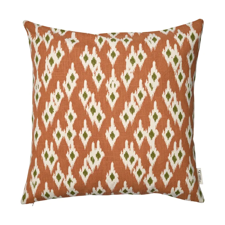 Ikat Diamond capa de almofada 50x50 cm - Castanho - Classic Collection