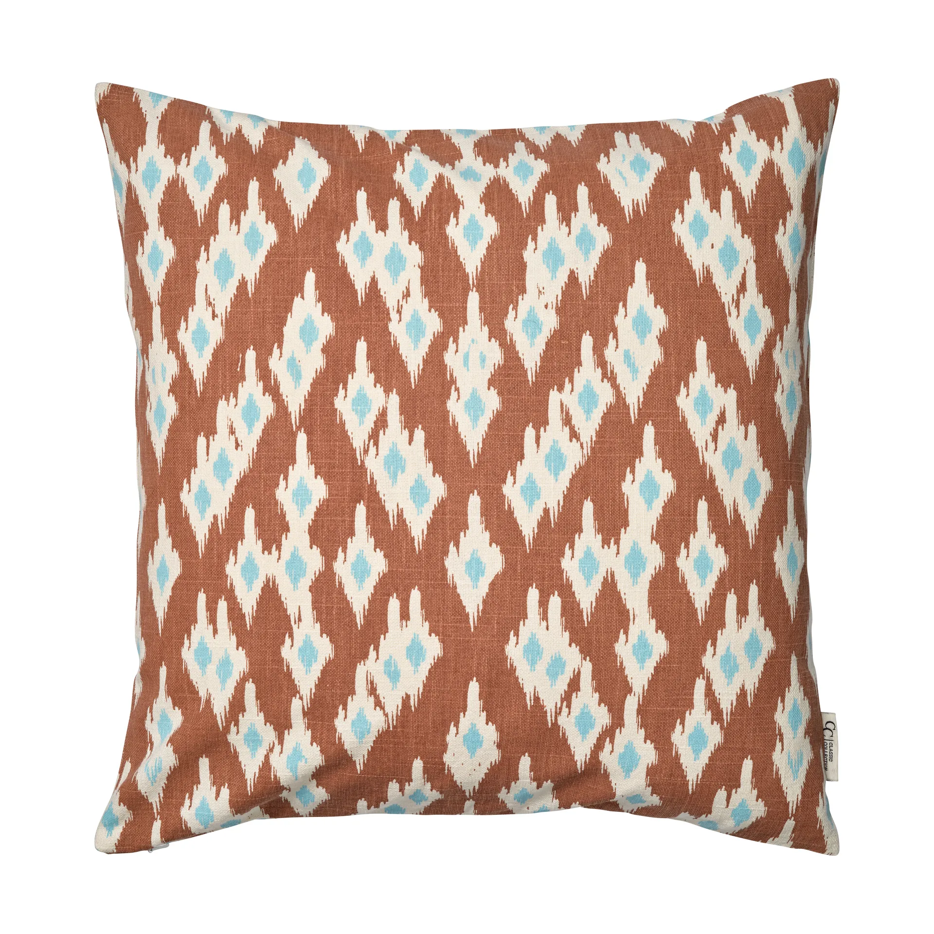 Ikat Diamond capa de almofada 50x50 cm, Mocha Classic Collection