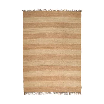 Jute Stripes tapete - Juta natural, 170x230 cm - Classic Collection