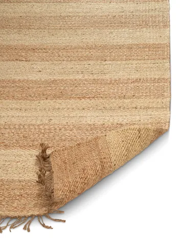 Jute Stripes tapete - Juta natural, 200x300 cm - Classic Collection