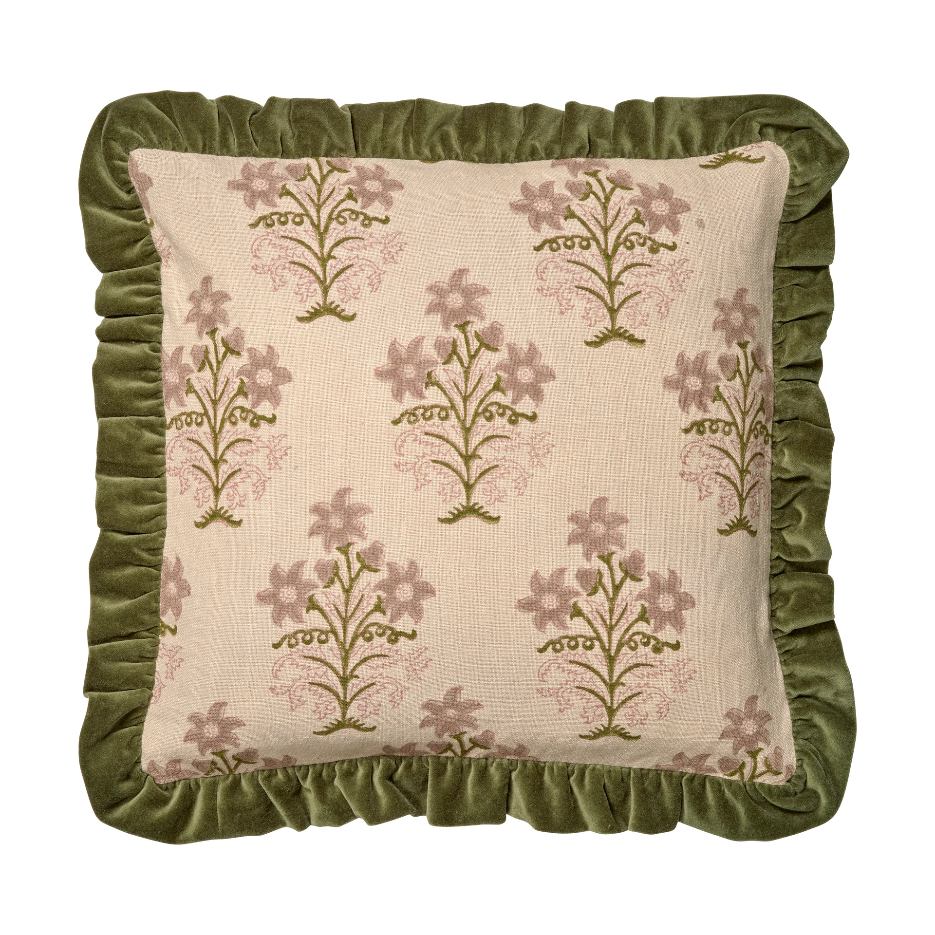 Lily capa de almofada 50x50 cm, Verde Classic Collection