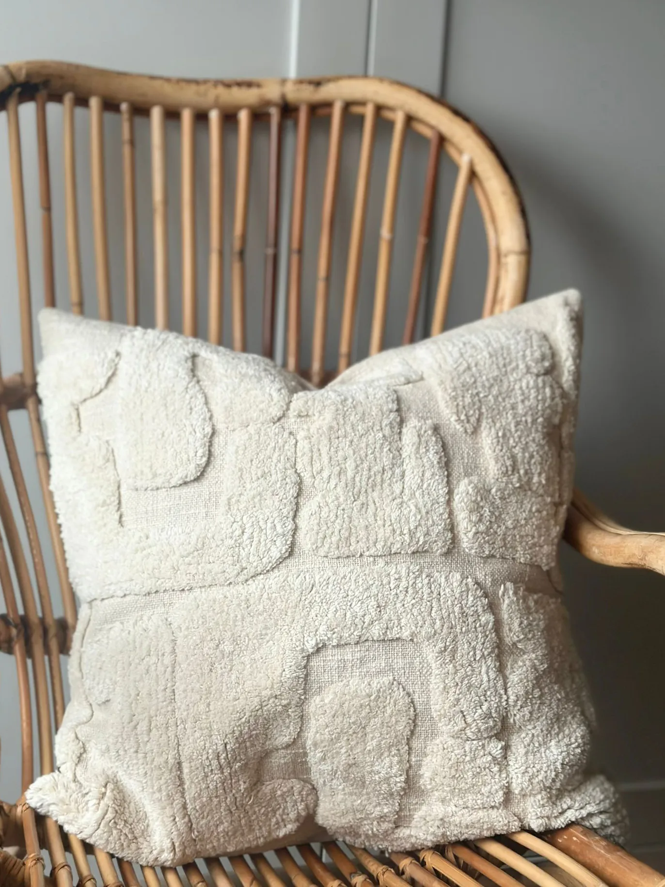 Lumi capa de almofada 50x50 cm, Branco Classic Collection