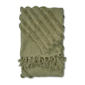 Manta de algodão Edge 130x170 cm  - Chá - Classic Collection