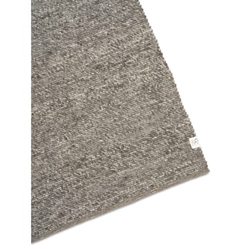 Merino carpete de lã 170x230 cm - Cinza - Classic Collection
