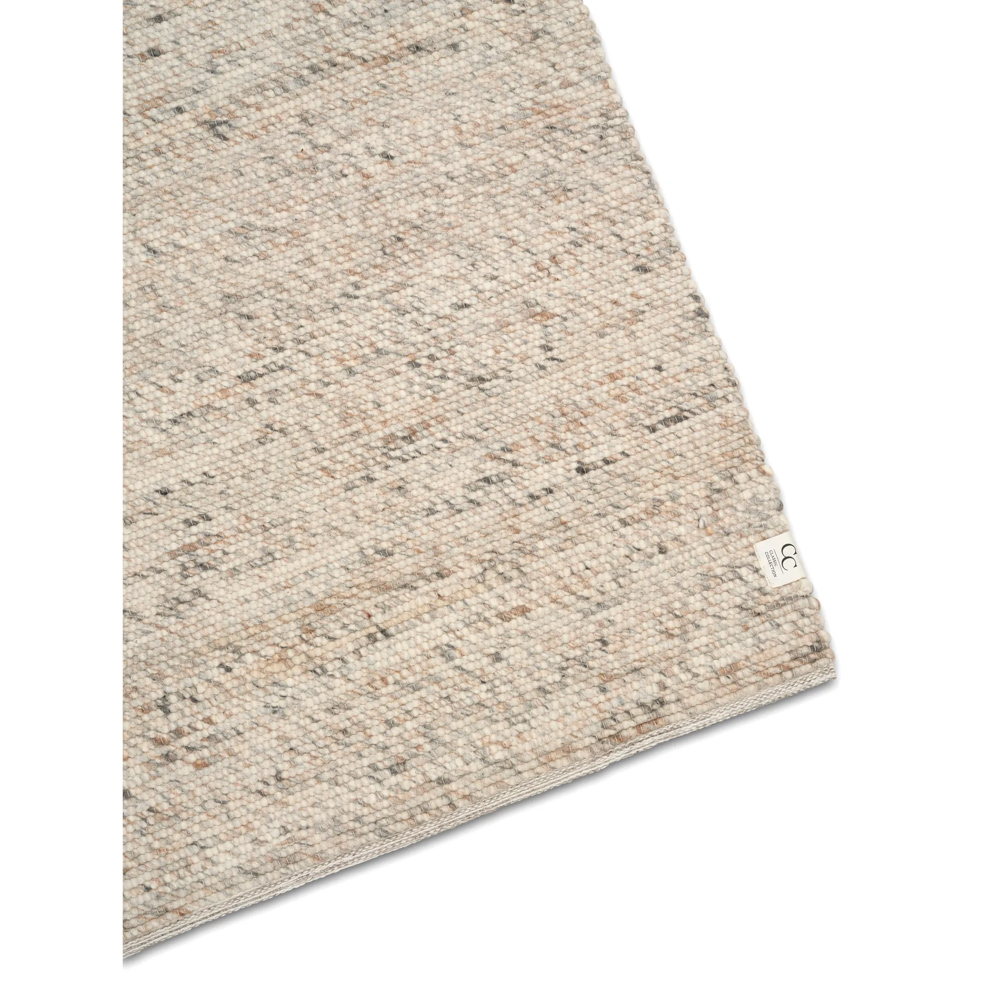 Merino carpete de lã 170x230 cm, natural beige Classic Collection