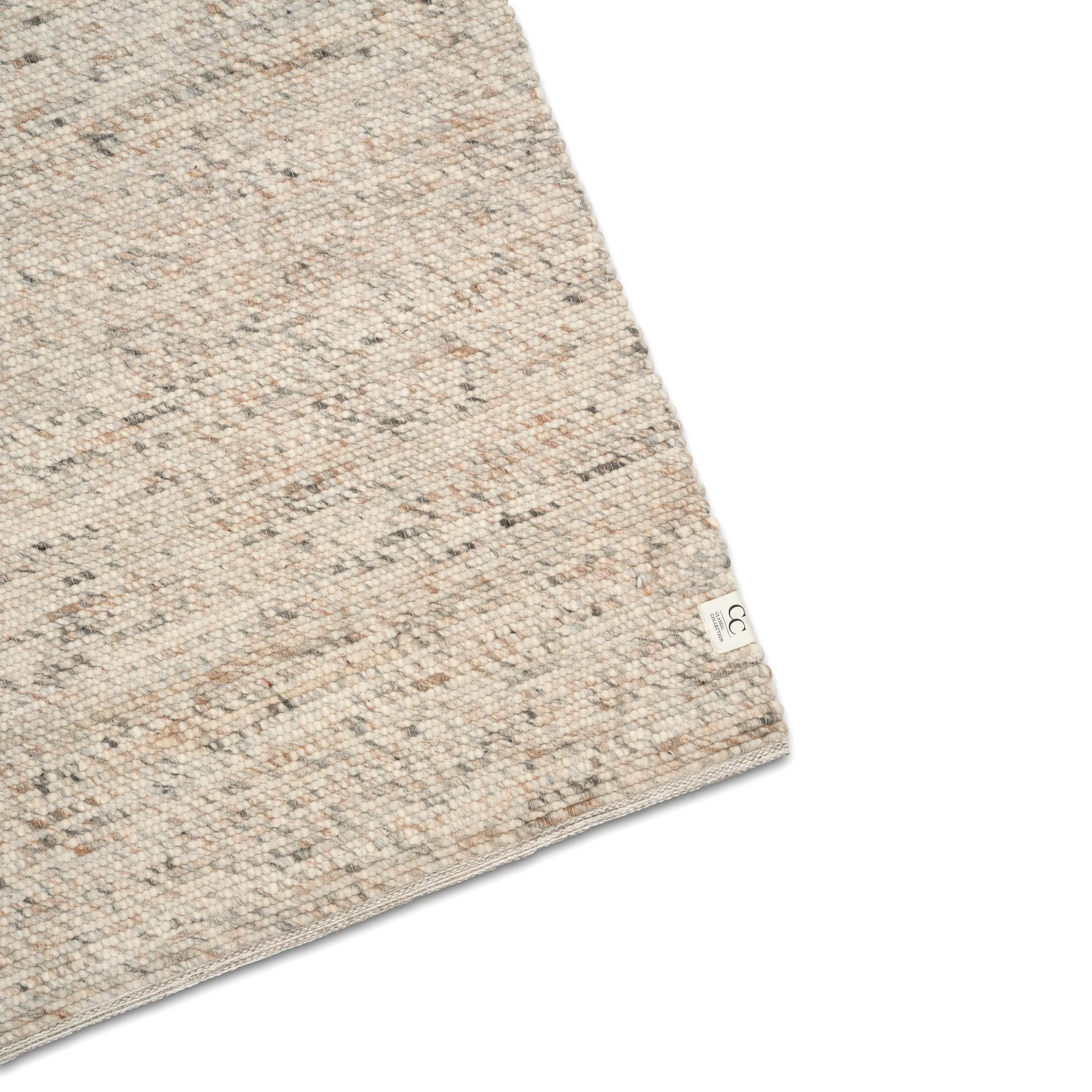 Merino carpete de lã 250x350 cm, natural beige Classic Collection