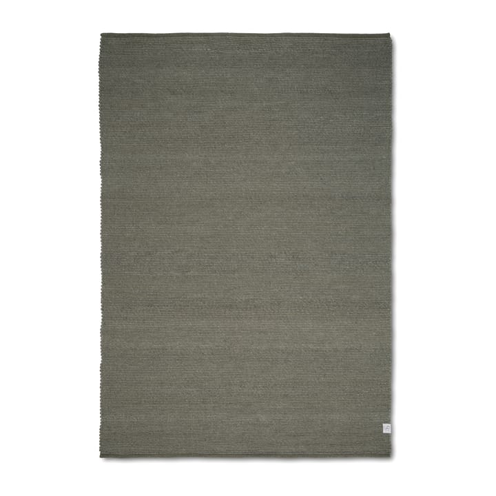 Merino carpete de lã 300x400 cm - Verde escuro - Classic Collection