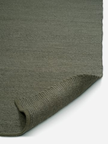 Merino carpete de lã 300x400 cm - Verde escuro - Classic Collection