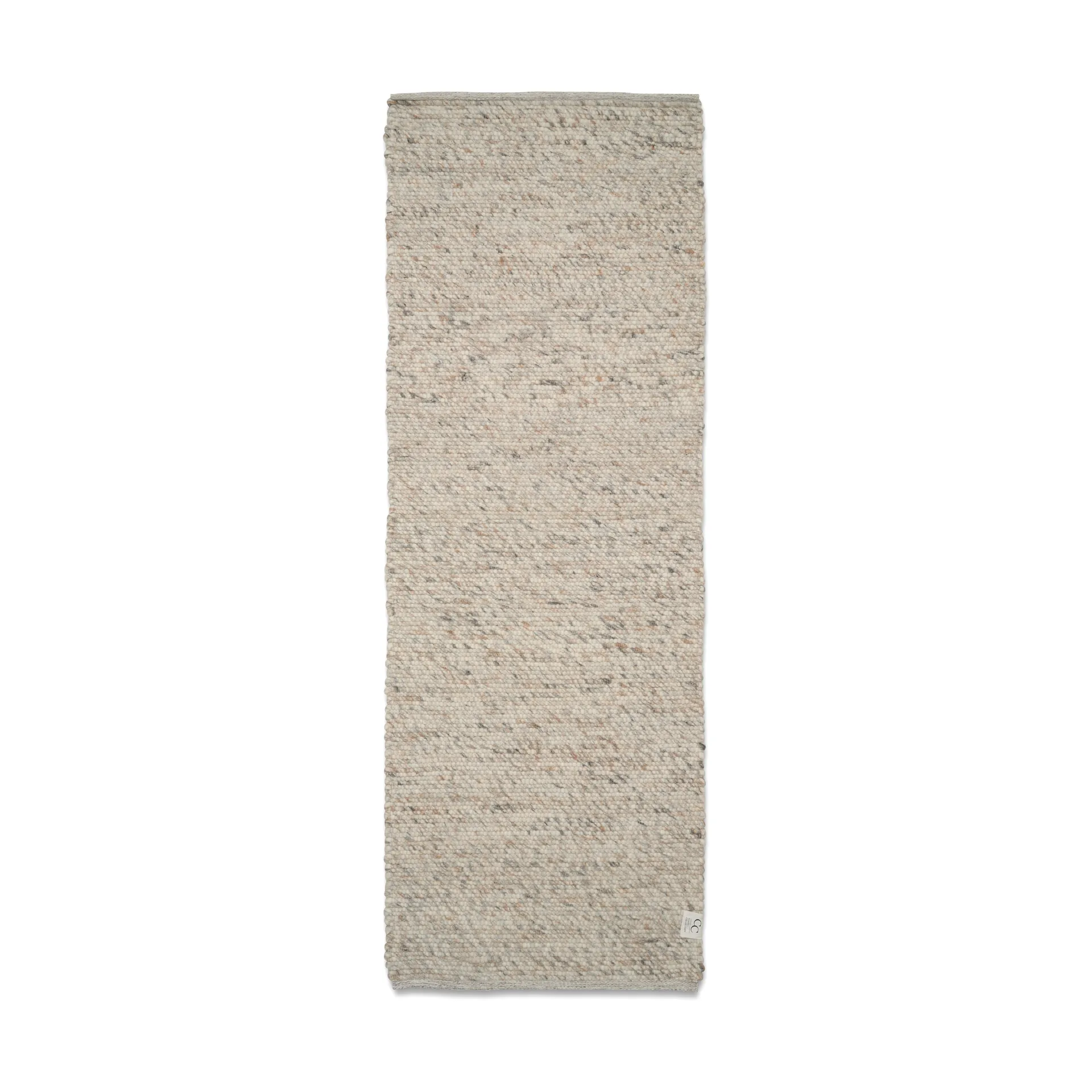 Merino tapete de corredor, Natural-bege, 80x300 cm. Classic Collection