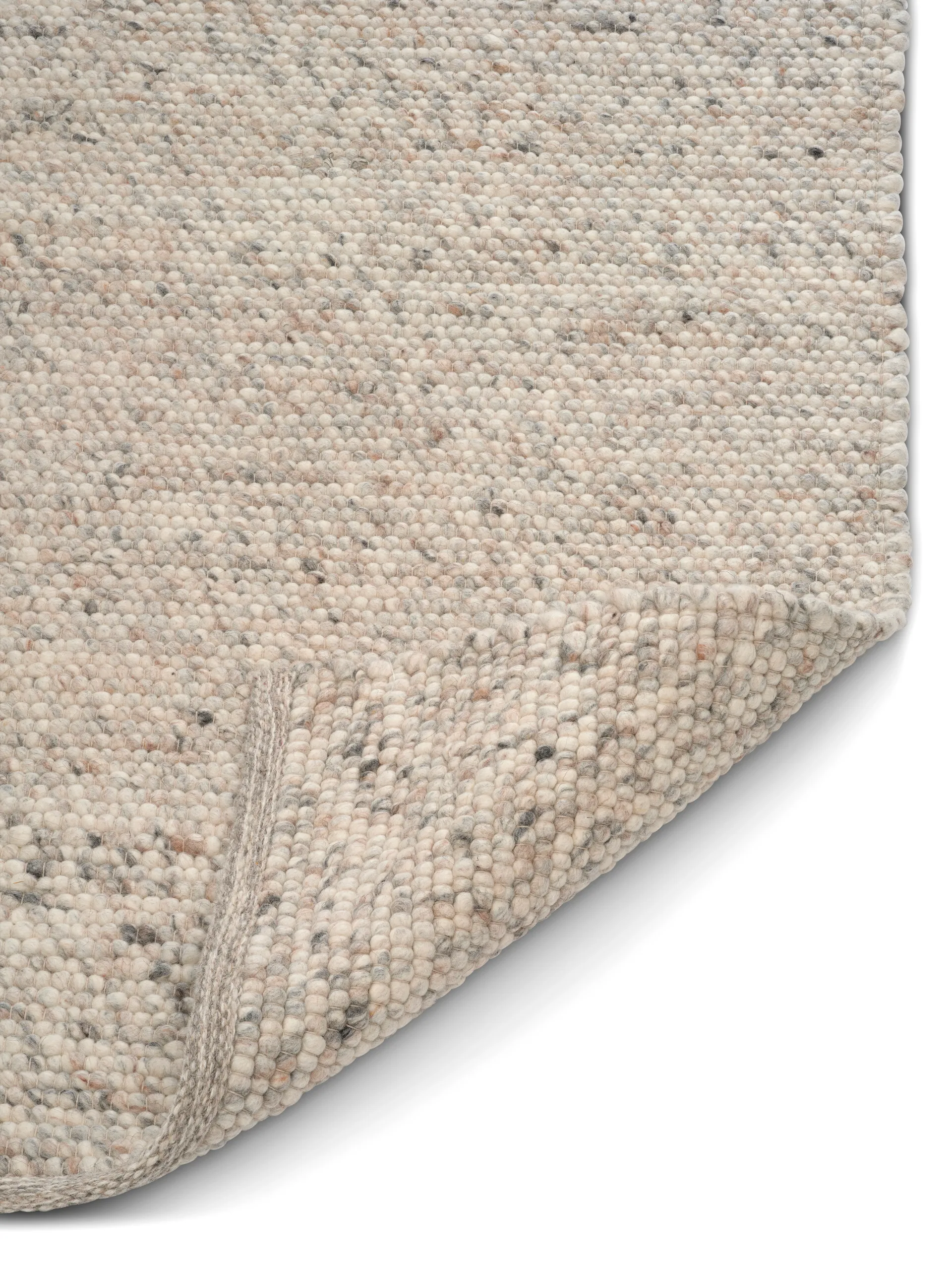Merino tapete de corredor, Natural-bege, 80x300 cm. Classic Collection