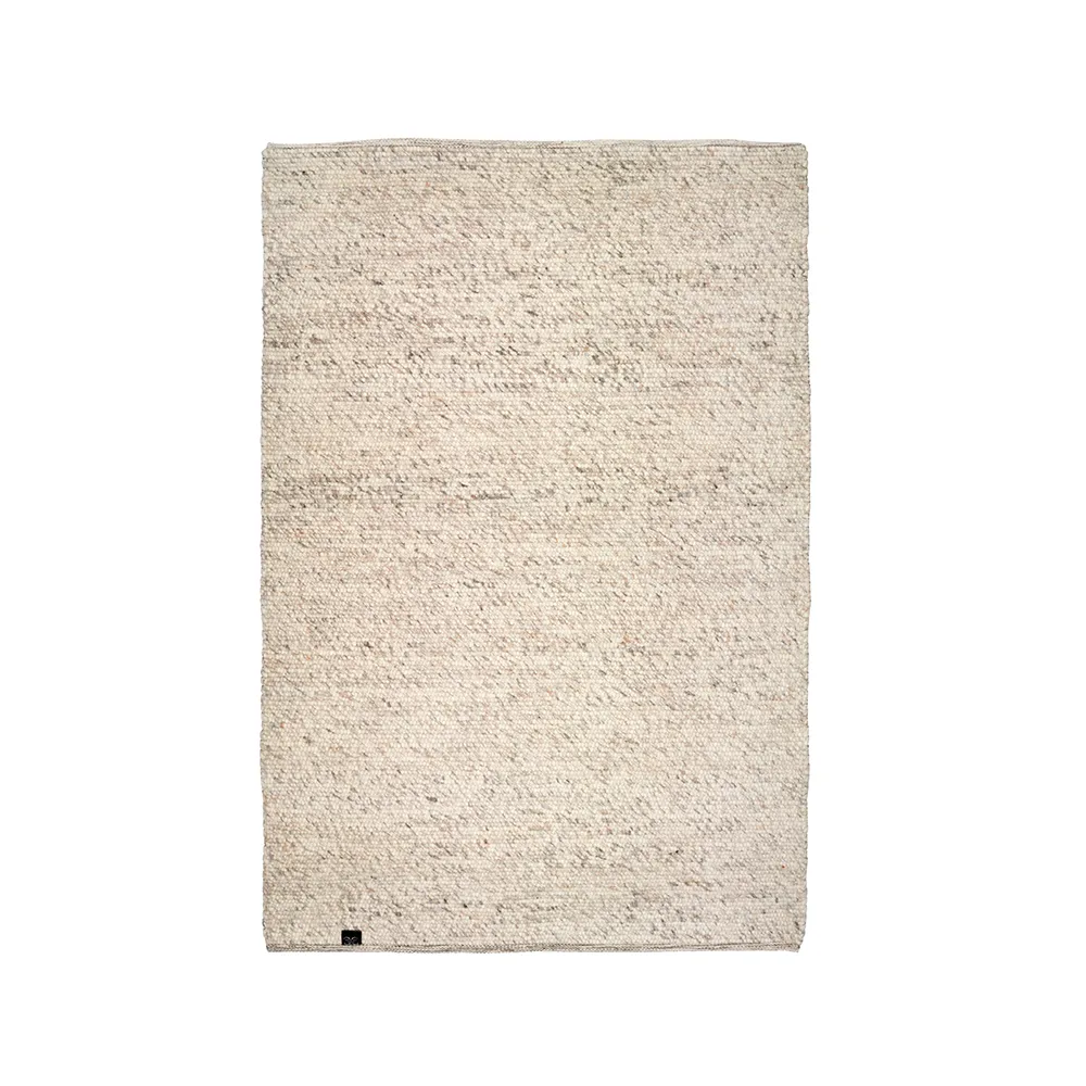 Merino tapete de lã, bege natural, 140x200 cm Classic Collection