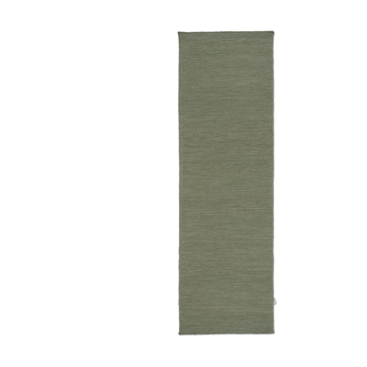 Plain tapete de corredor - Verde, 80x250 cm - Classic Collection