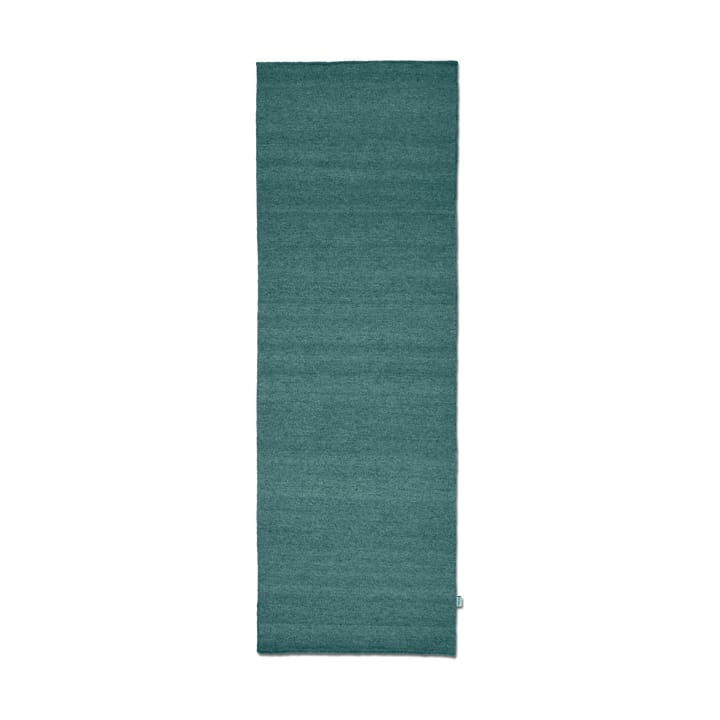 Plain tapete de corredor - Verde-azulado, 80x250 cm - Classic Collection