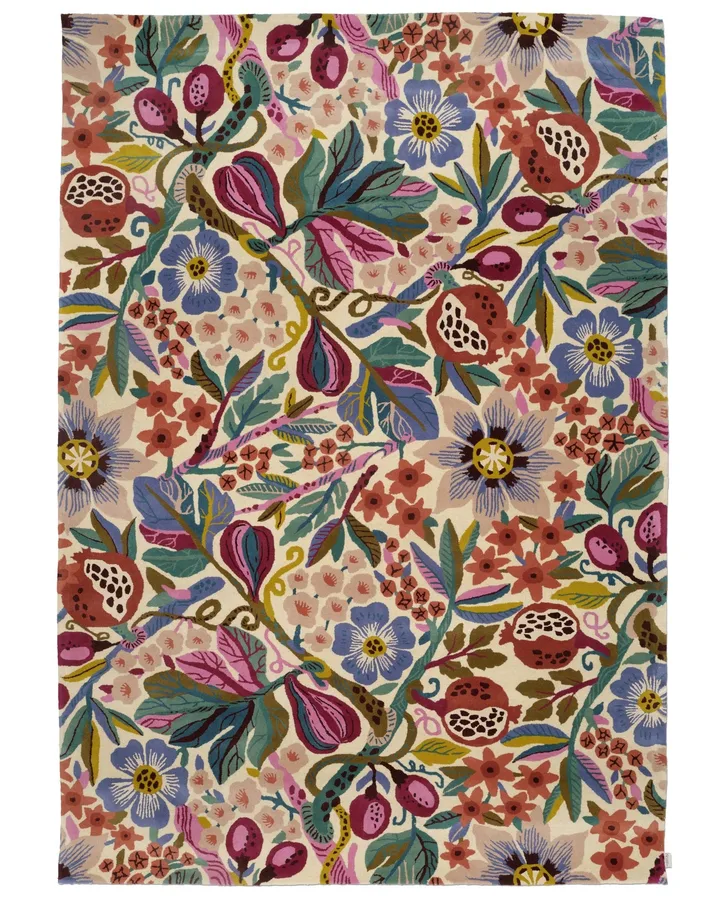 Pomegranate tapete - Branco-multi, 200x300 cm - Classic Collection