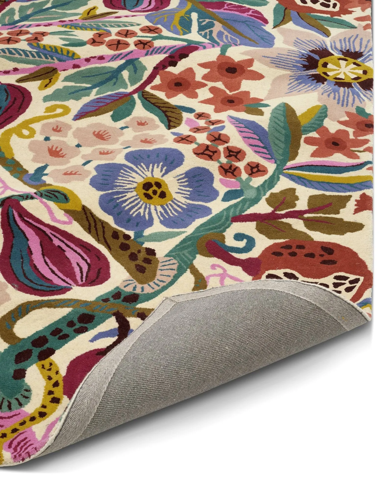 Pomegranate tapete, Branco-multi, 200x300 cm Classic Collection