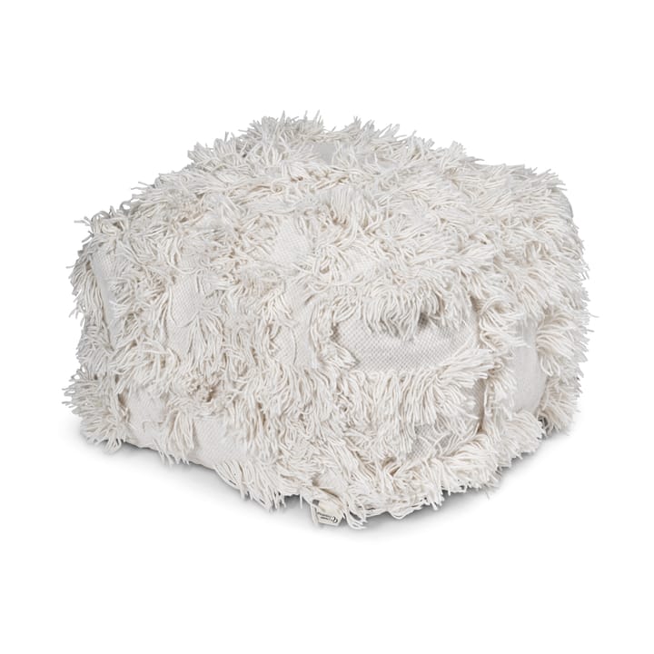 Rio puff 55x55 cm - Branco sujo - Classic Collection