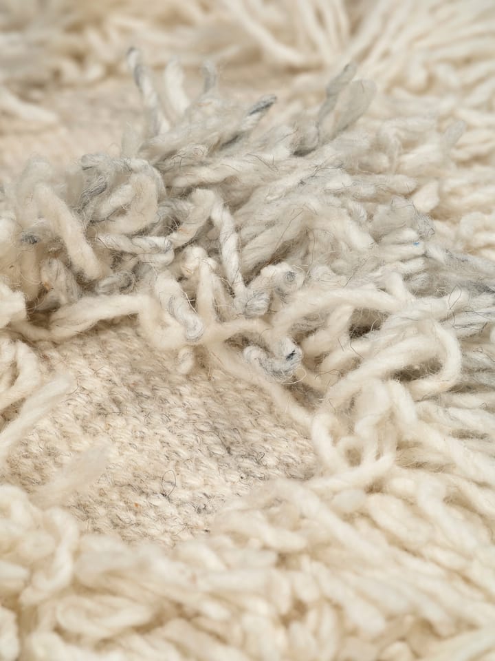 Rio puff 55x55 cm, Marfim-mista Classic Collection
