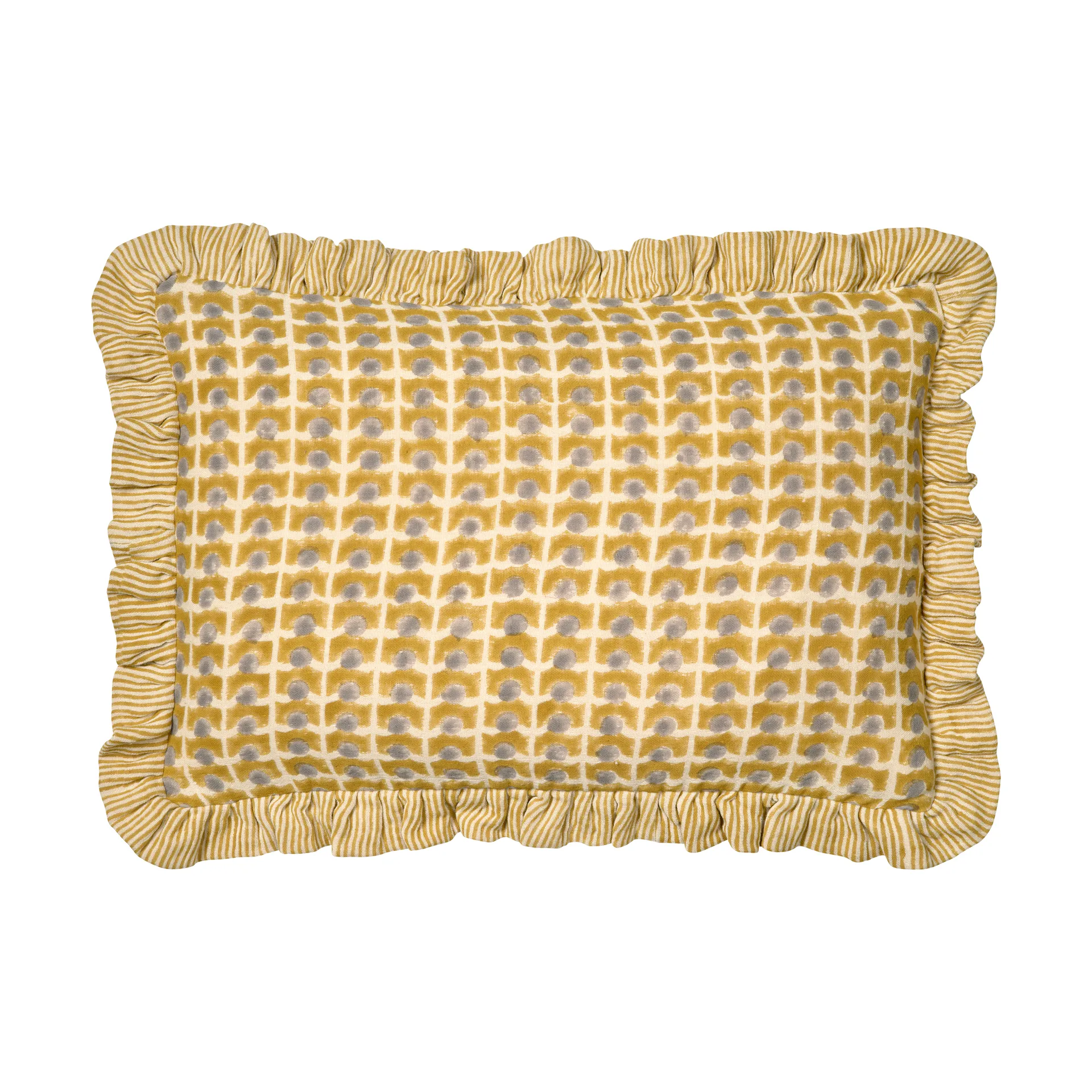 Ripple capa de almofada 40x60 cm, Amarelo Classic Collection