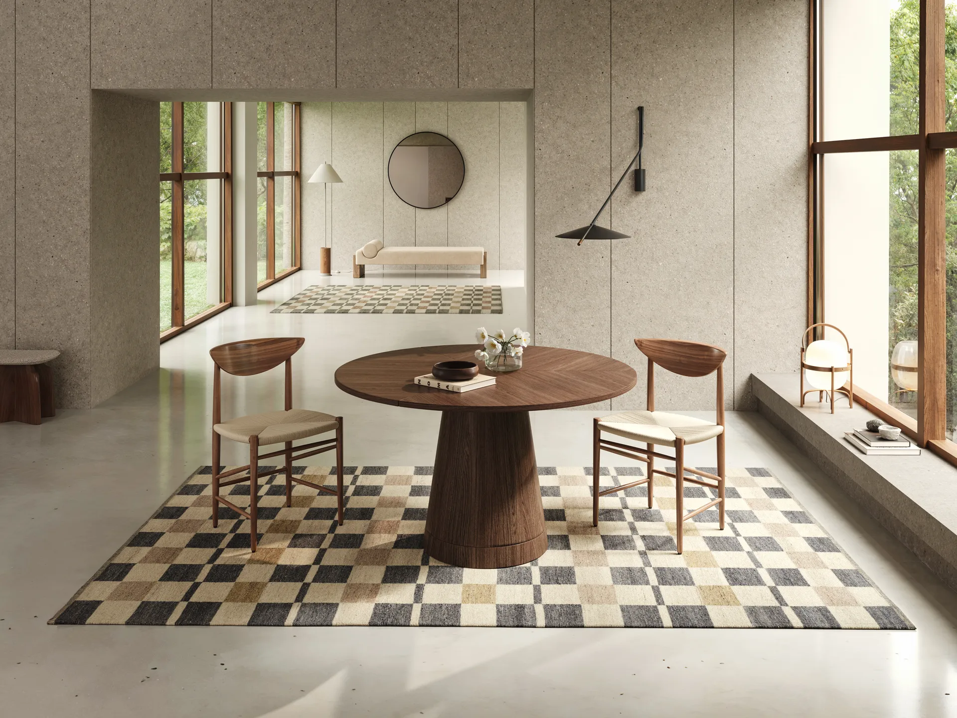 Röllakan Rutvik tapete, Azul, 200x300 cm Classic Collection