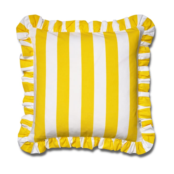 Ruffle Stripes capa de almofada 50x50 cm - Amarelo - Classic Collection
