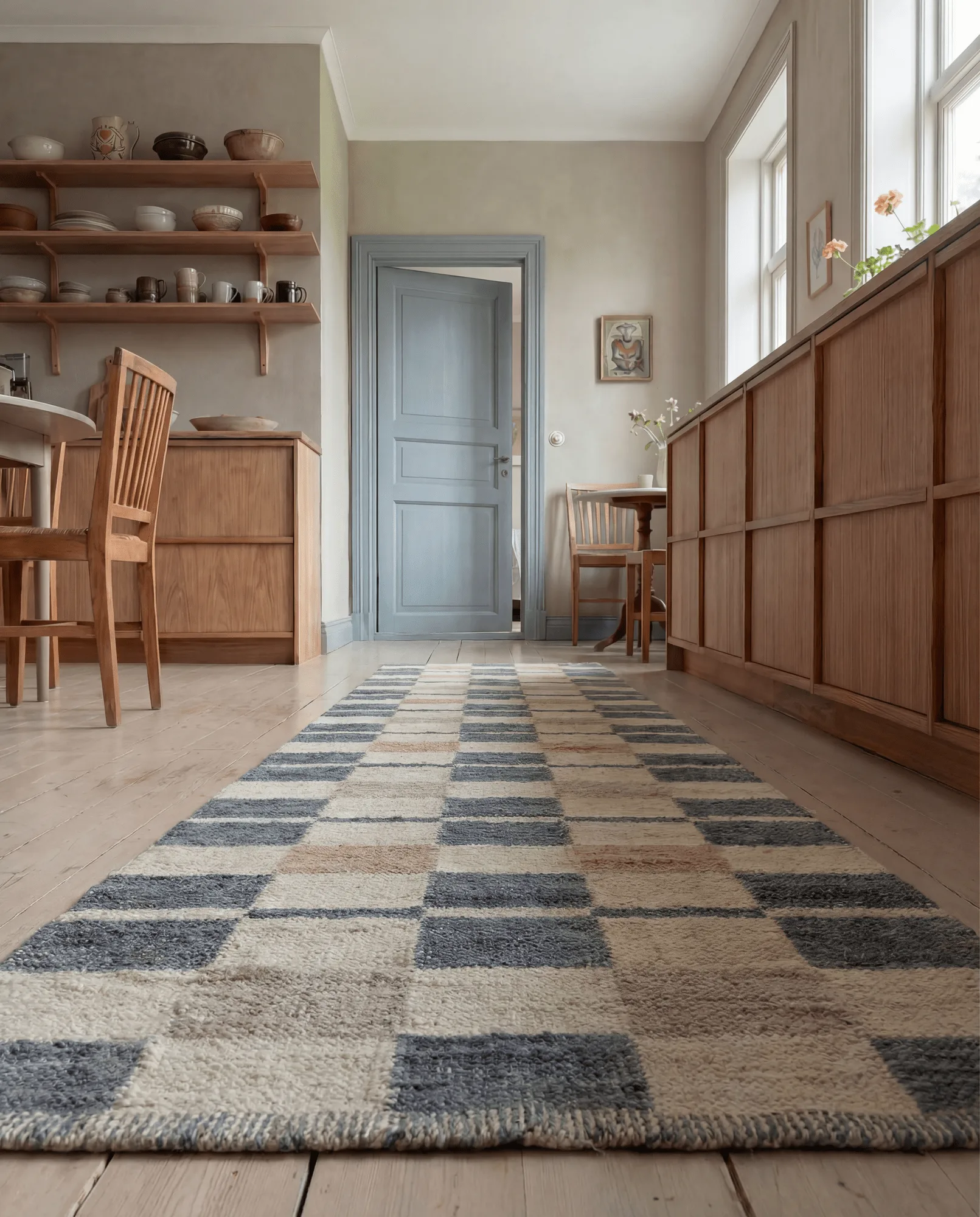Rutvik tapete, Blue, 80x250 cm Classic Collection