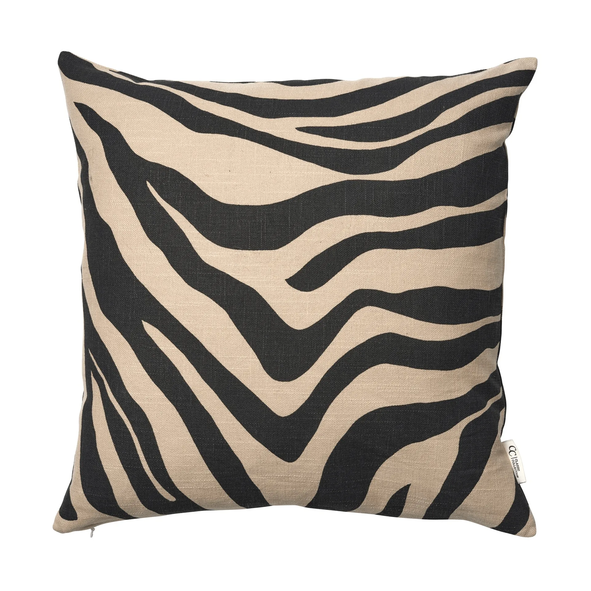 Savannah capa de almofada, Bege-preto, 50x50 cm Classic Collection
