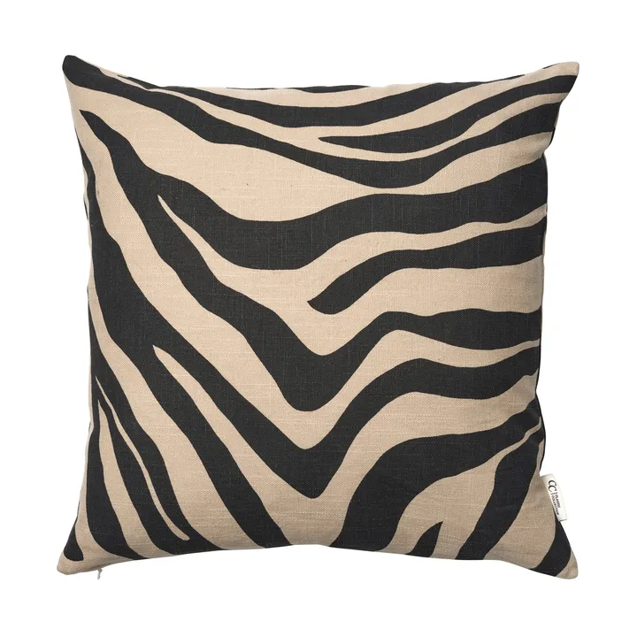 Savannah capa de almofada - Bege-preto, 50x50 cm - Classic Collection