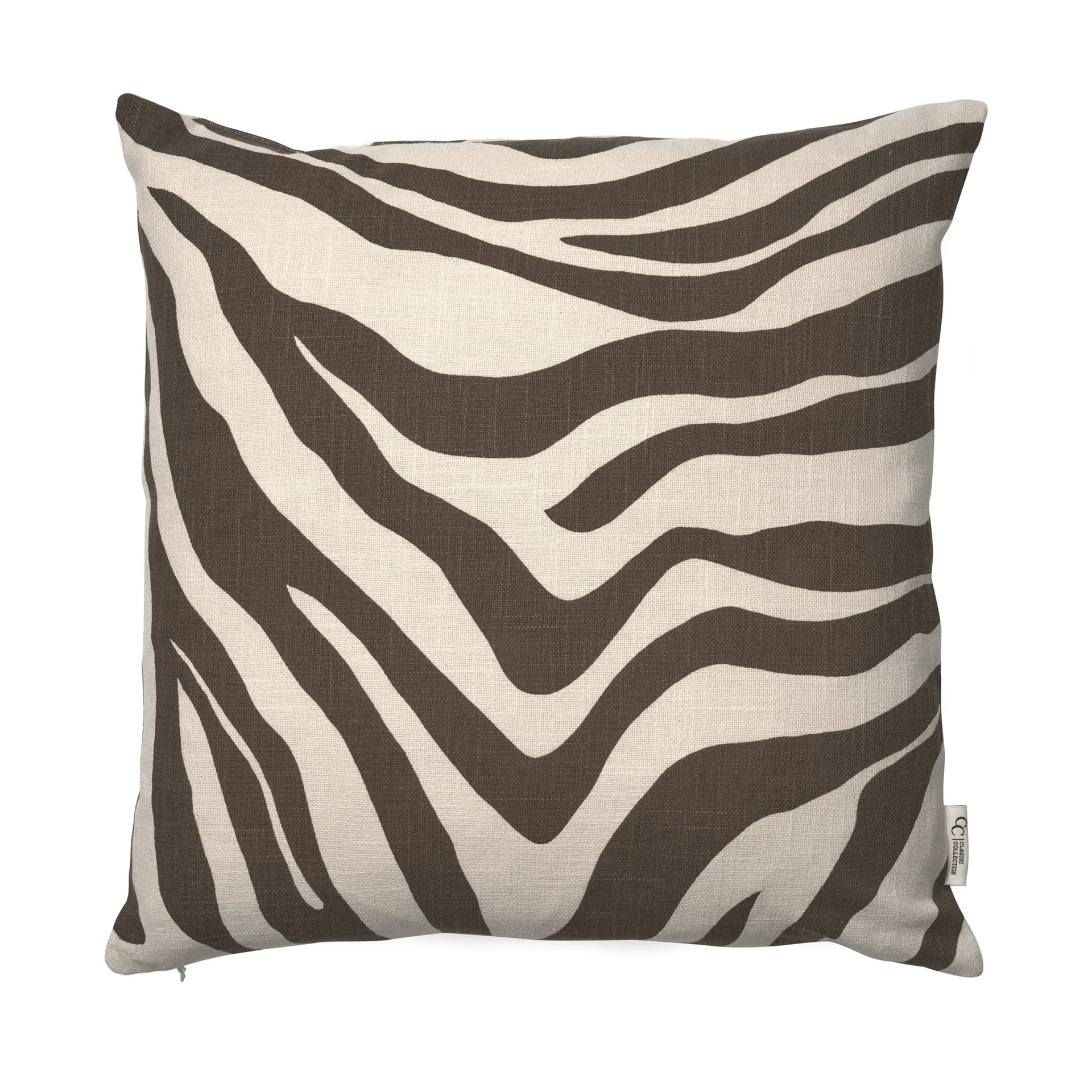 Savannah capa de almofada, Brown-off white, 50x50 cm Classic Collection