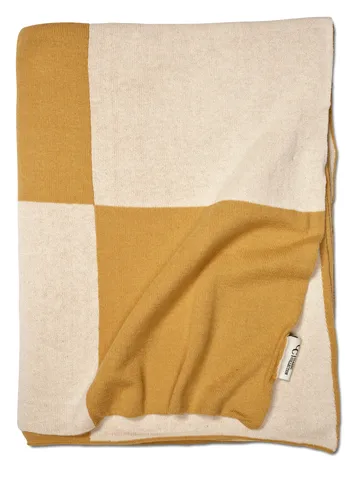 Square manta 130x170 cm - Amarelo - Classic Collection