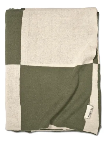 Square manta 130x170 cm - Verde - Classic Collection