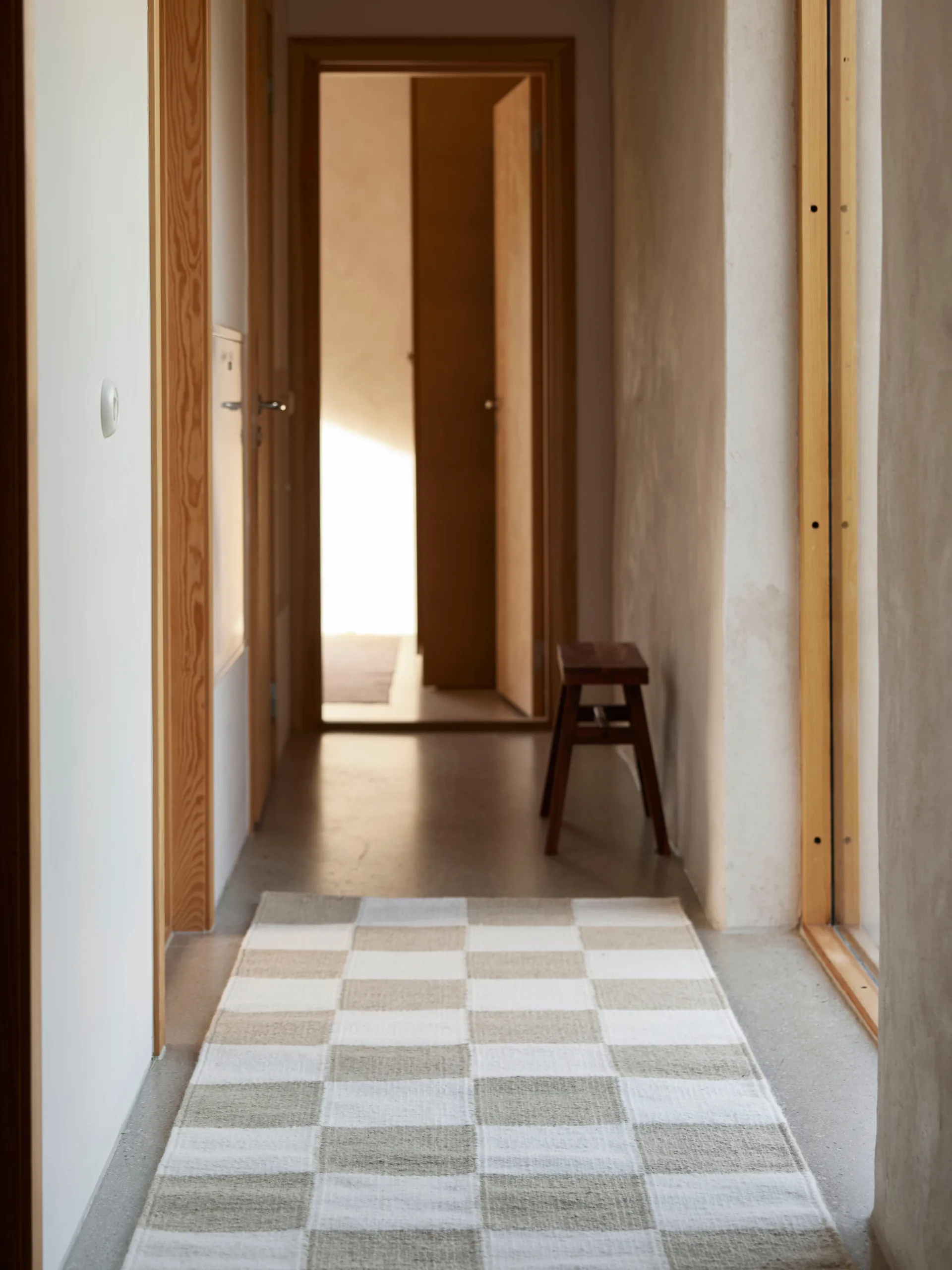 Square passadeira, Branco-natural, 80x200 cm Classic Collection