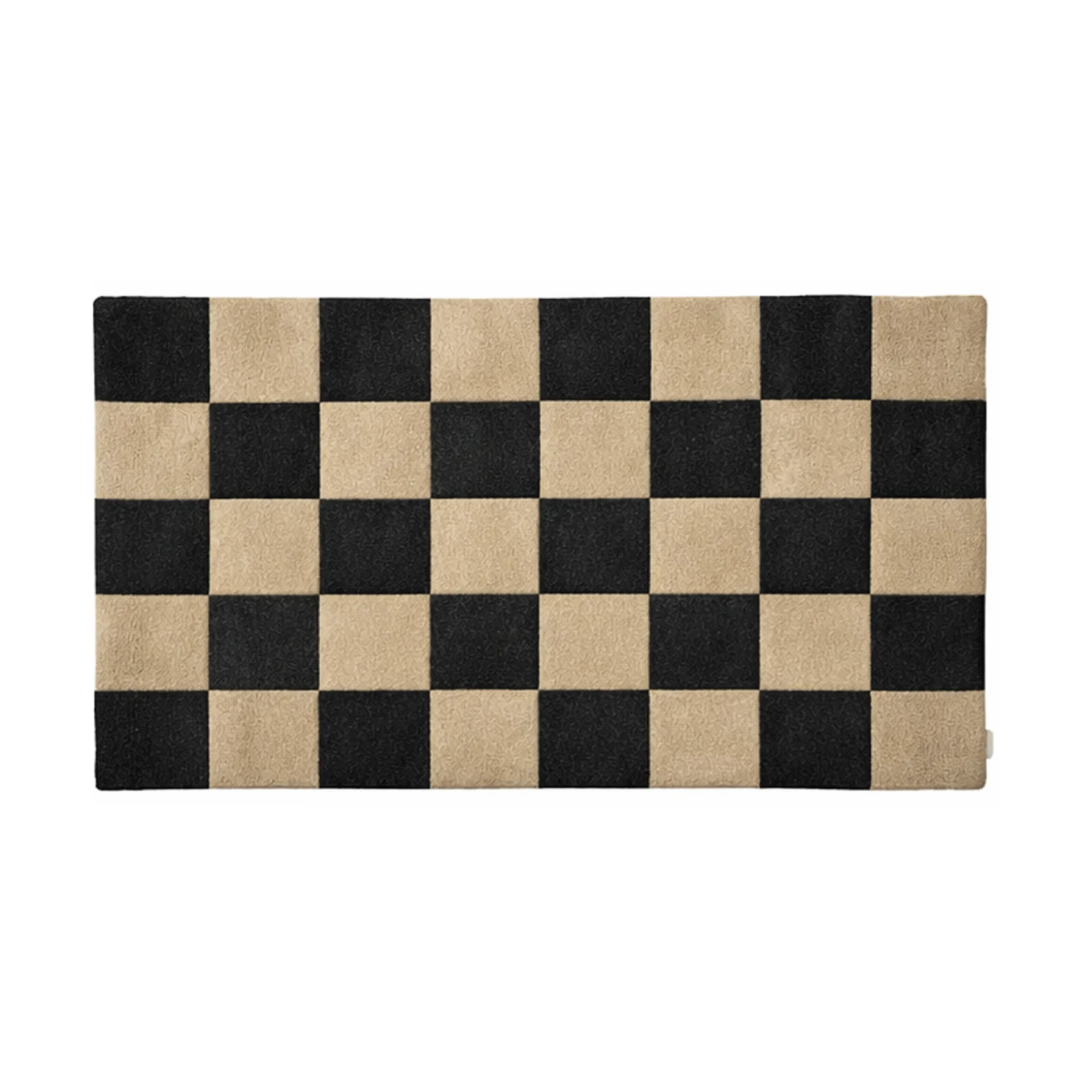 Square tapete de porta, Black-natural, 85x130 cm Classic Collection