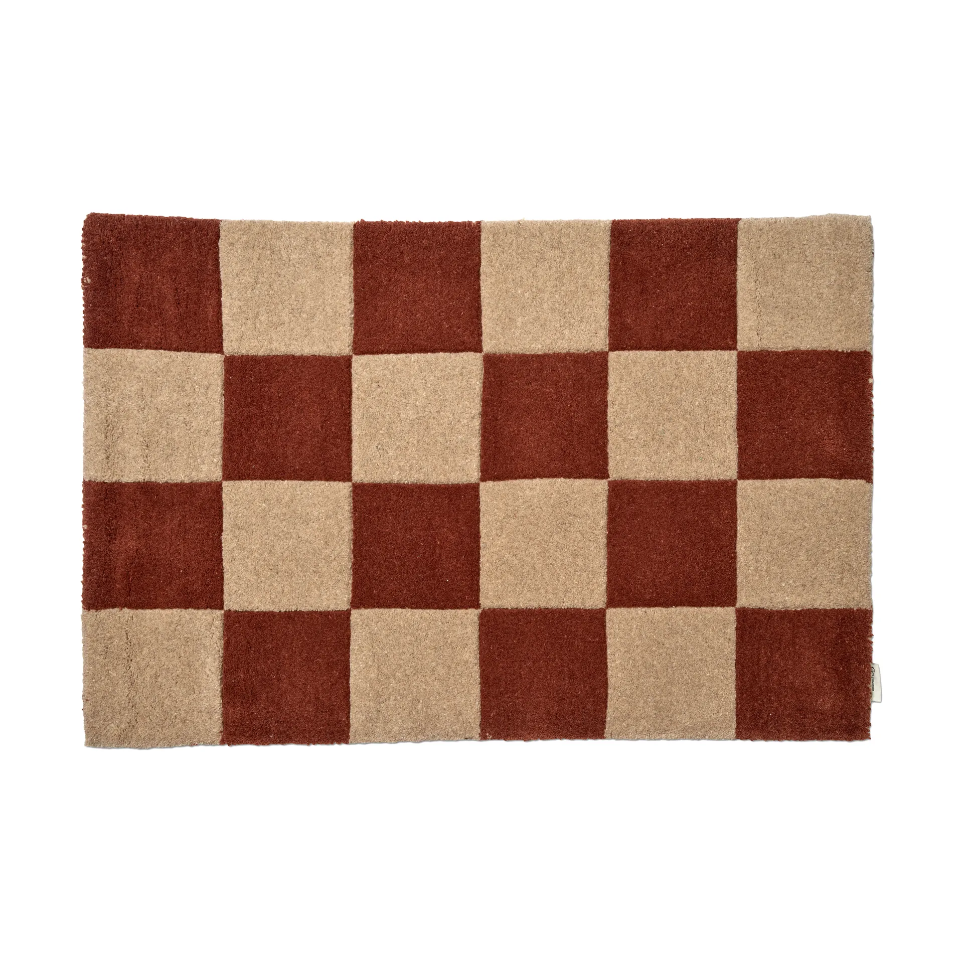 Square tapete de porta, Castanho-natural, 60x90 cm Classic Collection
