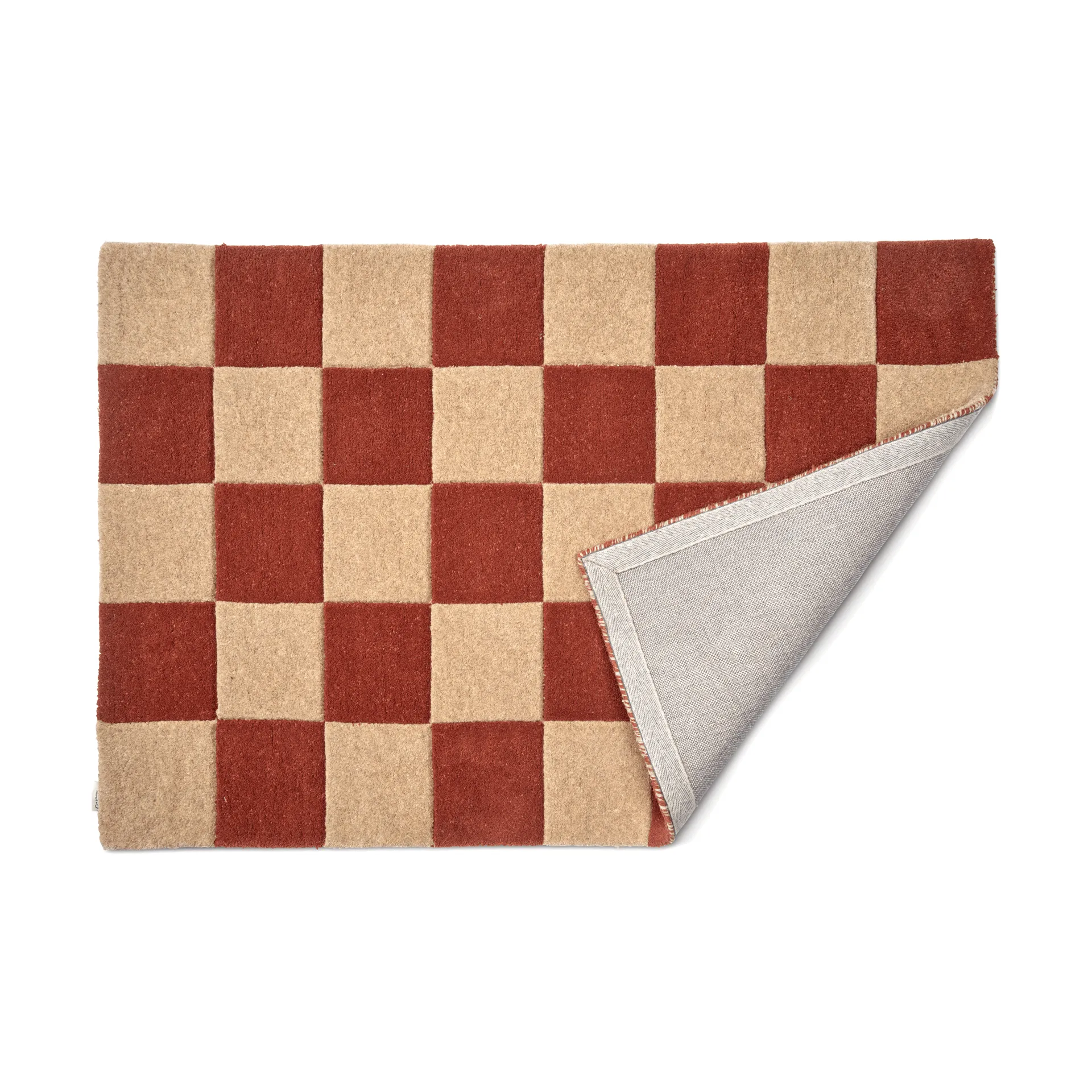 Square tapete de porta, Terracotta-natural, 85x130 cm Classic Collection