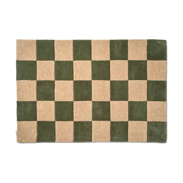 Square tapete de porta - Verde floresta, 85x130 cm - Classic Collection
