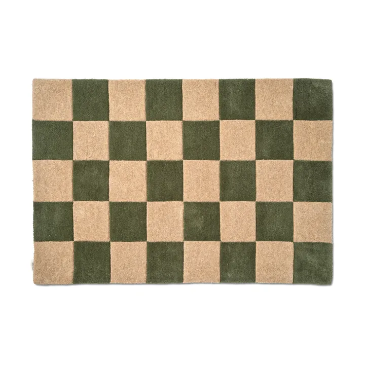 Square tapete de porta - Verde floresta, 85x130 cm - Classic Collection