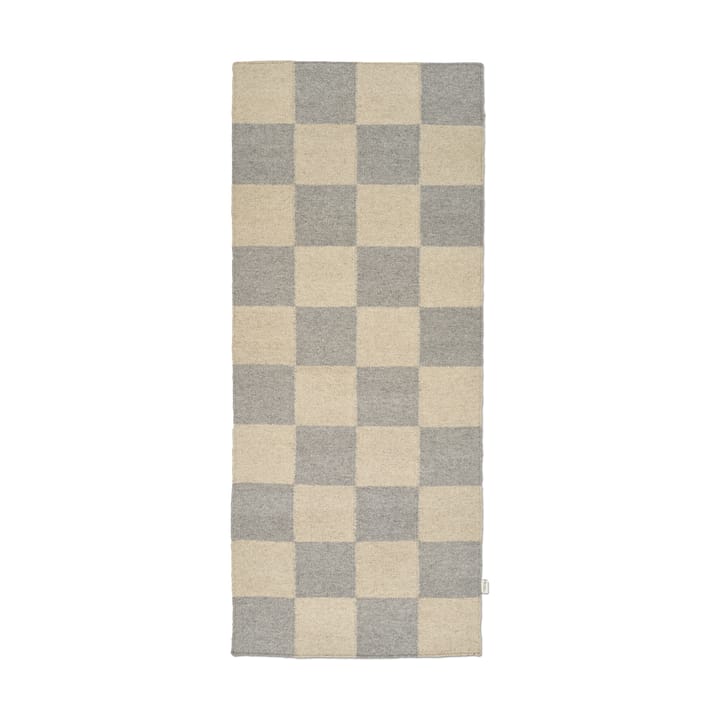 Squares tapete de corredor - Cinza-natural, 80x200 cm - Classic Collection