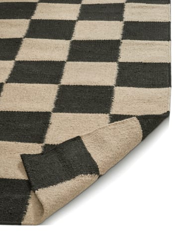 Squares tapete - Preto-natural, 300x400 cm - Classic Collection