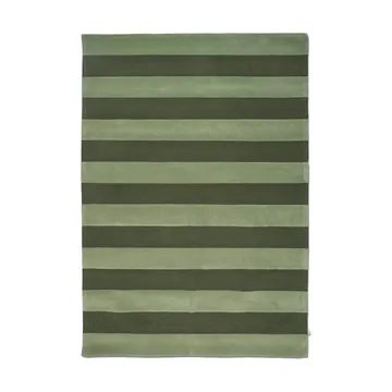 Stripe Boucle tapete - Verde, 170x230 cm - Classic Collection